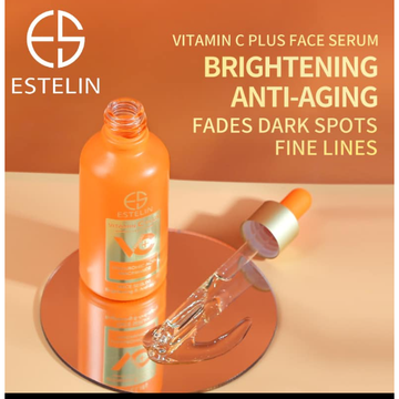 Estelin Vitamin C Plus Hyaluronic Acid Niacinamide Face Serum